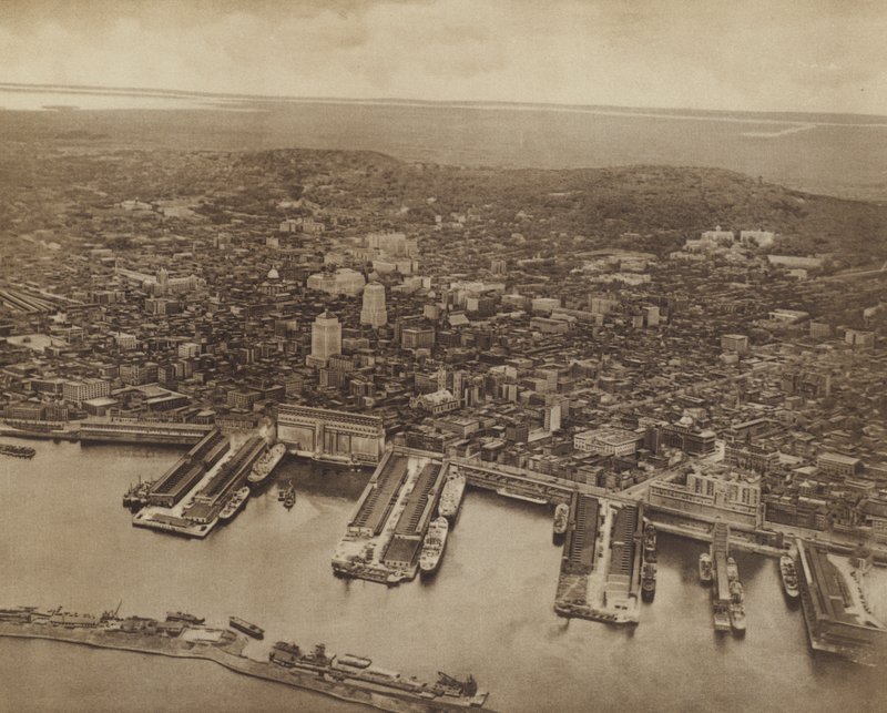 Vue générale de Montréal, en direction du nord (photo n/b) - Canadian Photographer