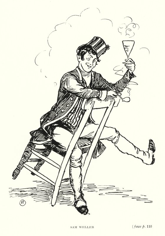 Personnage de Dickens : Sam Weller - Captain Edward Henry Handley Read