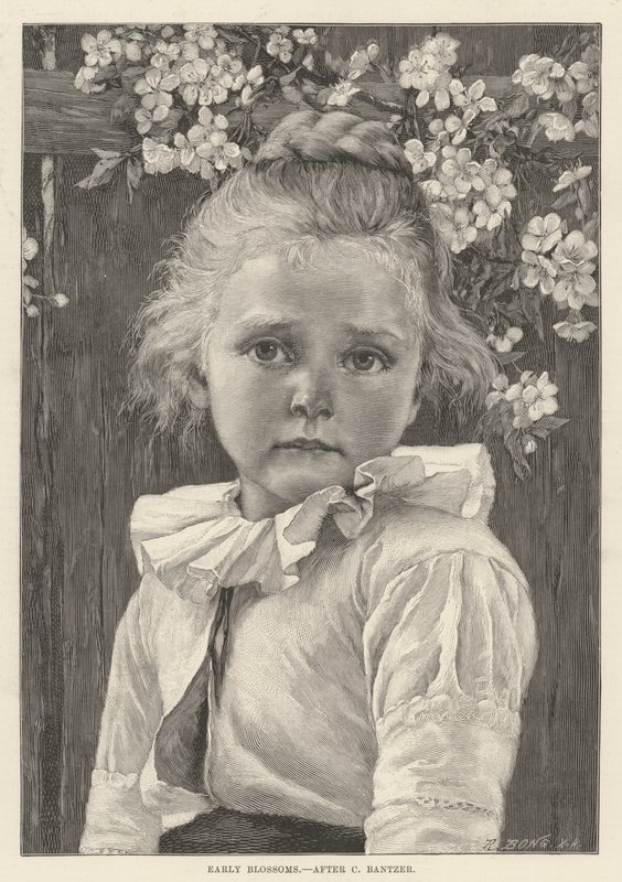 Premières Fleurs - Carl Ludwig Noah Bantzer