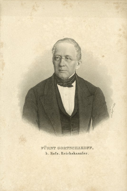 Prince Alexandre Gortchakov, homme d
