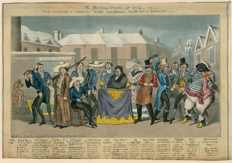 Le Mathew-Orama pour 1824; ou, des morceaux choisis assez particuliers d