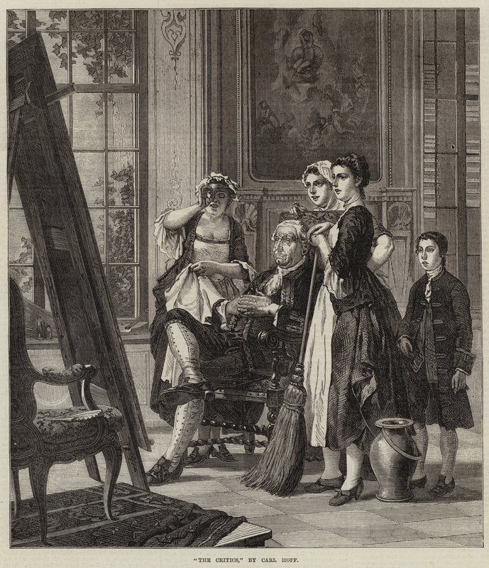 Les Critiques - Carl Heinrich Hoff
