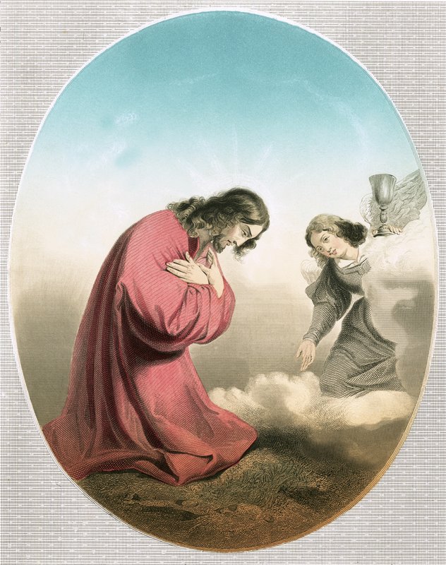 Ange apparaissant au Christ - Carlo Dolci