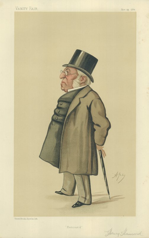 M. Henry Hansard - Carlo Pellegrini