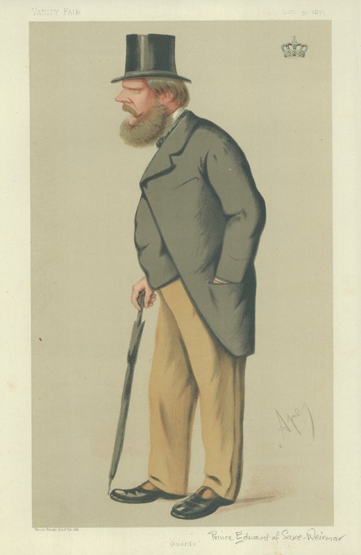 Prince Edward de Saxe-Weimar - Carlo Pellegrini