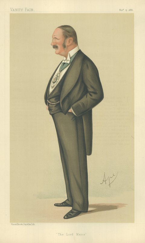 Sir Reginald Hanson, le très honorable Lord Maire de Londres - Carlo Pellegrini