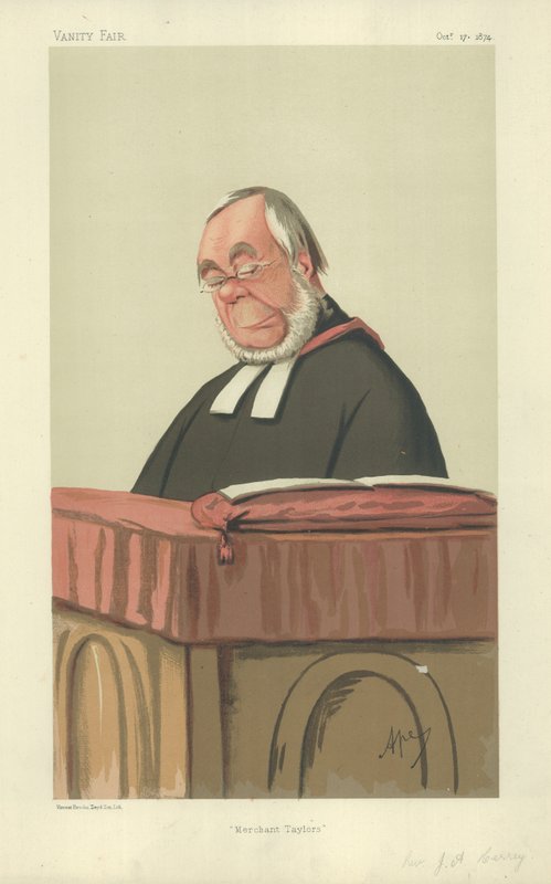 Le Révérend James Augustus Hessey - Carlo Pellegrini