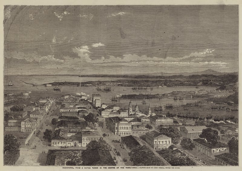Sébastopol, depuis une tour de guet au centre de la ville - Carol Bossoli