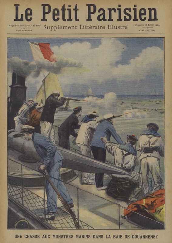 Chasse aux monstres marins dans la baie de Douarnenez, Bretagne - Carrey