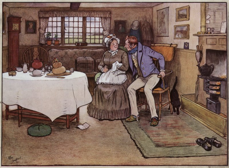 Illustration pour Les Papiers de Pickwick par Cecil Aldin - Cecil Charles Windsor Aldin