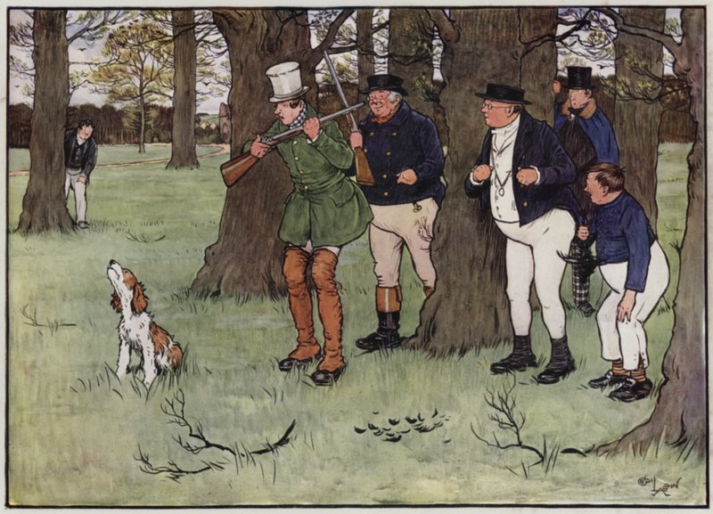 Illustration pour Les Papiers de Pickwick - Cecil Charles Windsor Aldin
