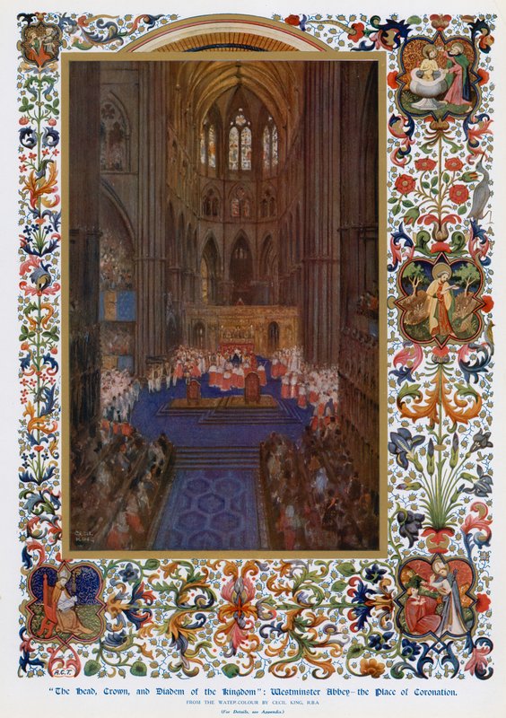 Abbaye de Westminster, le lieu du couronnement - Cecil King
