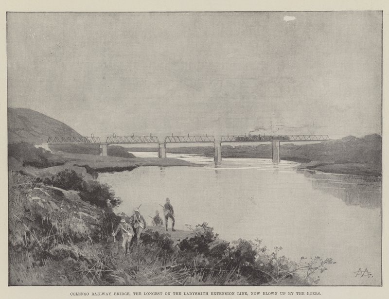 Pont ferroviaire de Colenso, le plus long de la ligne d