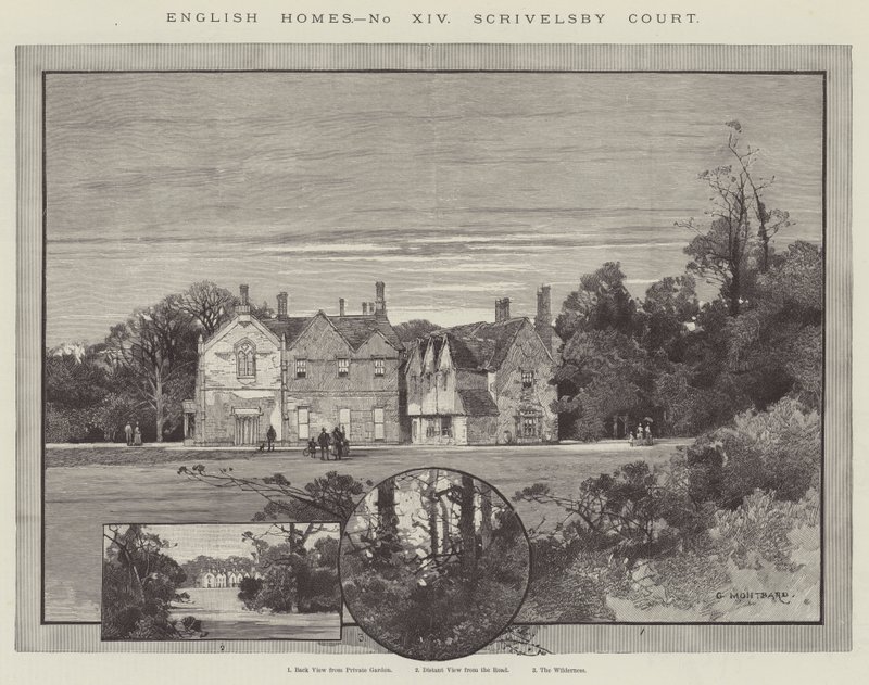 Scrivelsby Court - Charles Auguste Loye