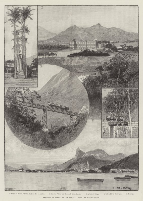 Esquisses au Brésil - Charles Auguste Loye
