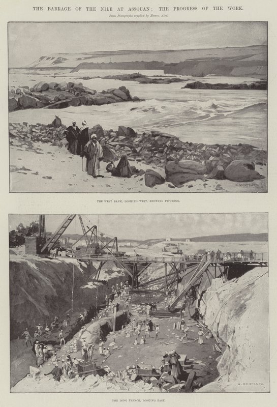 Le Barrage du Nil à Assouan, l