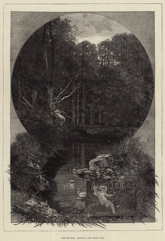 Les Mois, août - Charles Auguste Loye