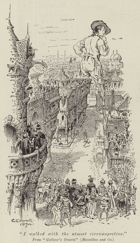 Je marchais avec la plus grande circonspection - Charles Edmund Brock