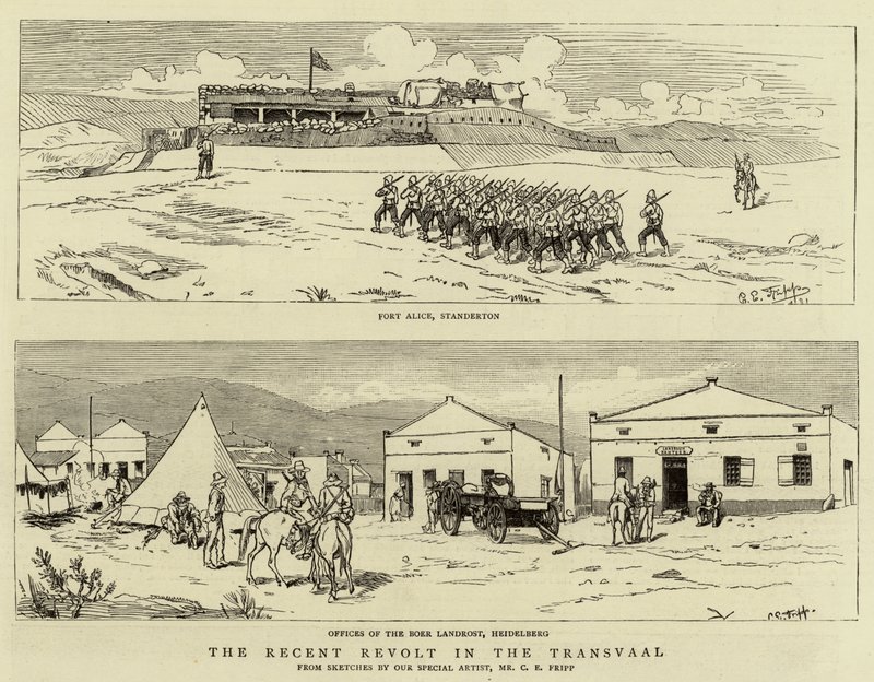 La Révolte récente au Transvaal - Charles Edwin Fripp
