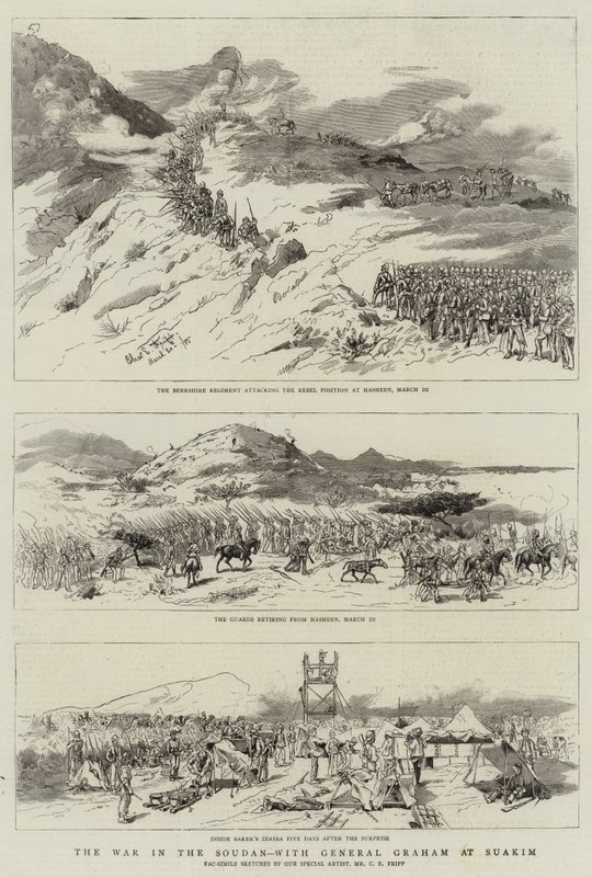 La guerre au Soudan, avec le général Graham à Suakim - Charles Edwin Fripp