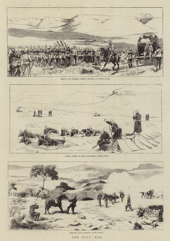 La guerre zouloue - Charles Edwin Fripp