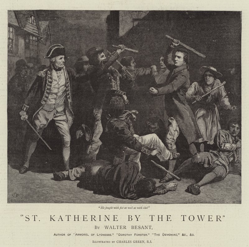 Sainte Catherine près de la Tour - Charles Green