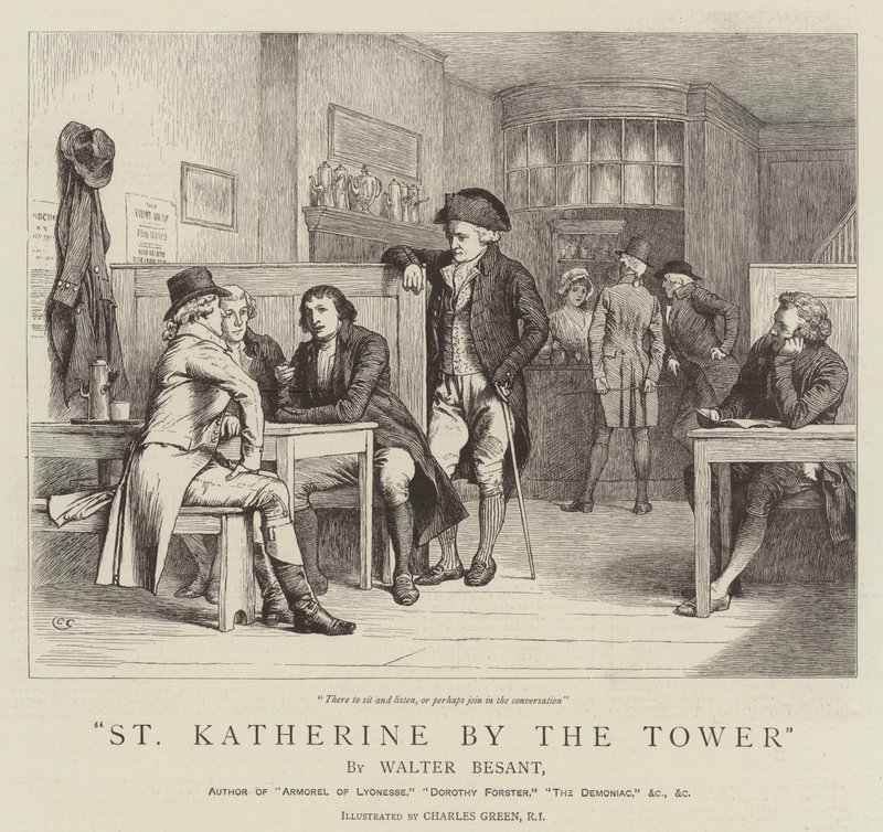 Sainte Catherine près de la Tour - Charles Green