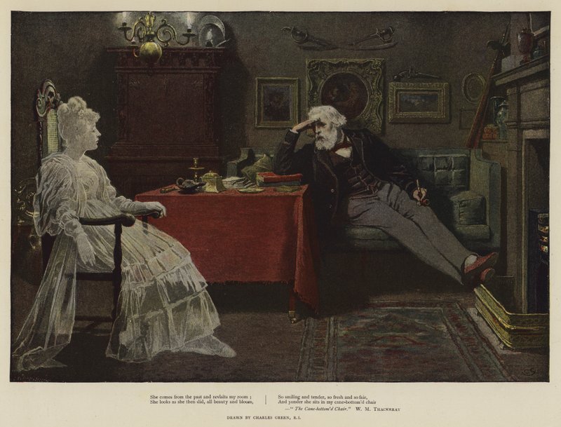 La chaise à fond de canne - Charles Green