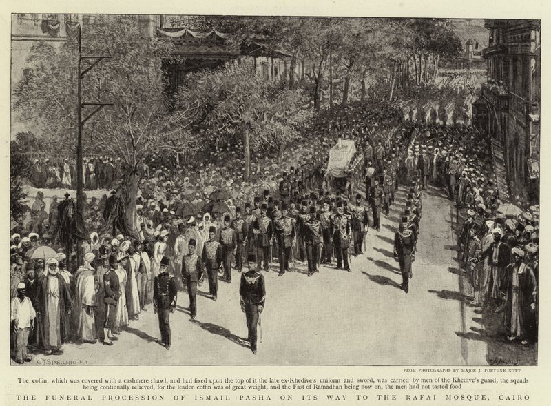 Le cortège funèbre d