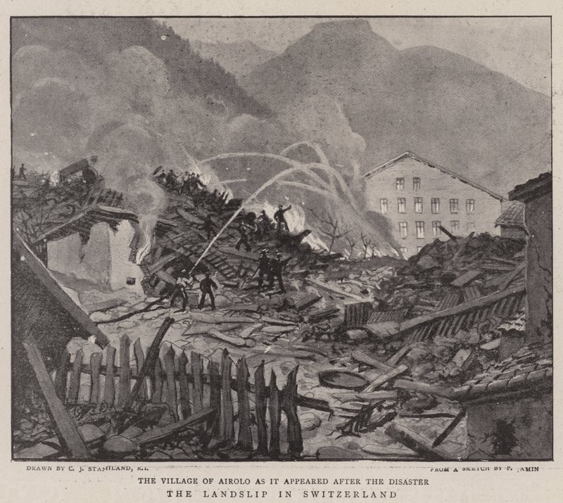 Le glissement de terrain en Suisse - Charles J. Staniland