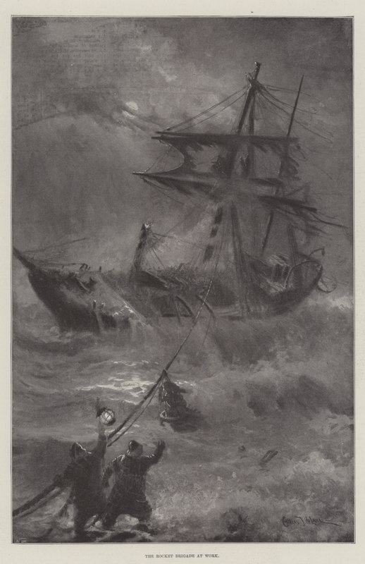 La brigade des fusées au travail - Charles John de Lacy