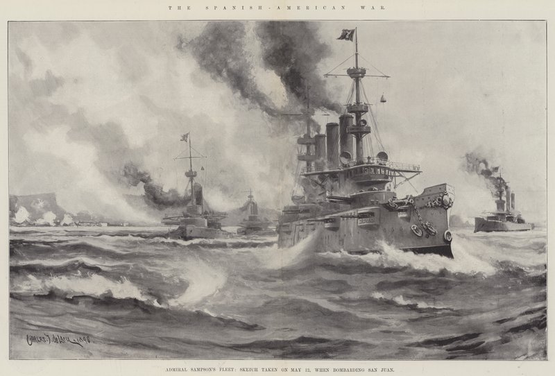 La guerre hispano-américaine, la flotte de l
