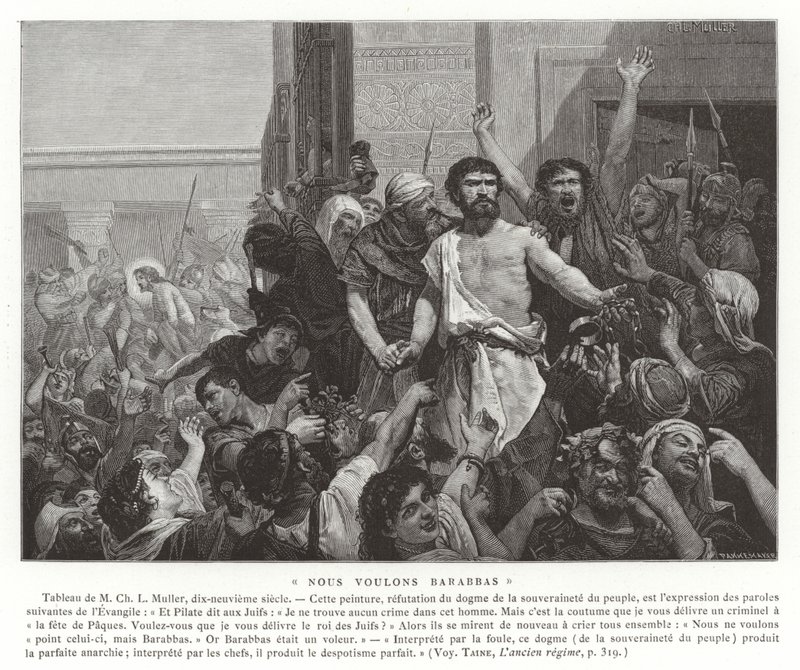 Nous voulons Barabbas - Charles Louis Lucien Muller