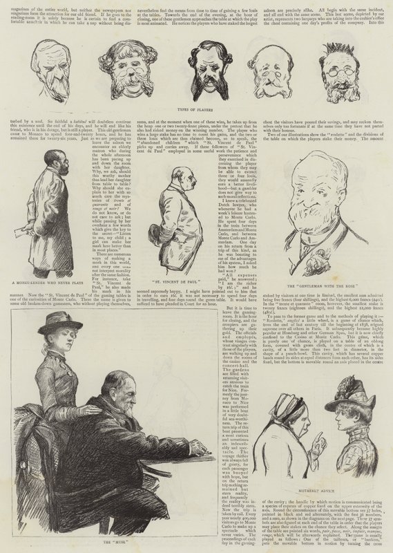 Une visite à Monte Carlo - Charles Paul Renouard