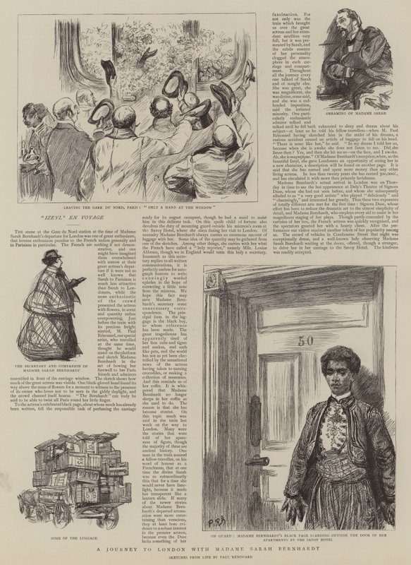 Un voyage à Londres avec Madame Sarah Bernhardt - Charles Paul Renouard