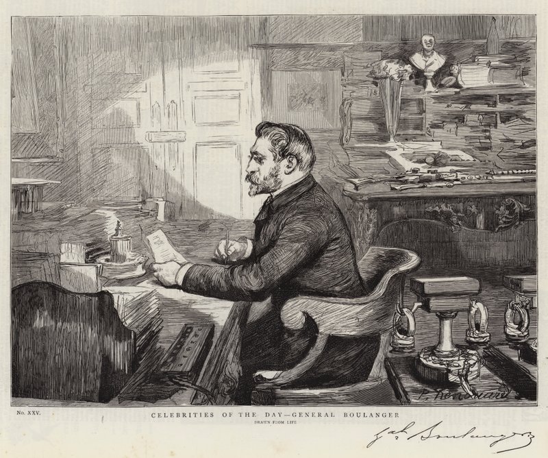 Célébrités du Jour, Général Boulanger - Charles Paul Renouard