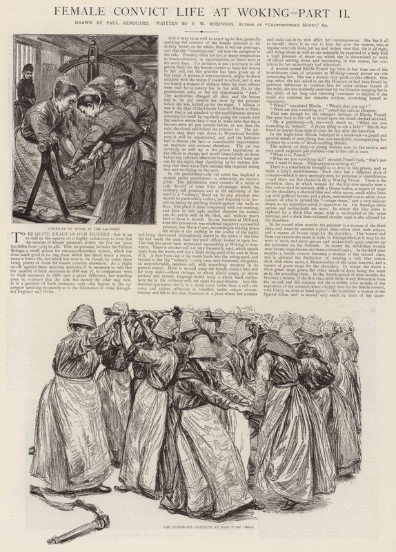 Vie de condamnée à Woking - Charles Paul Renouard