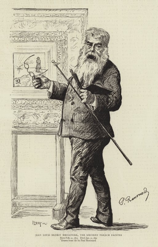 Jean Louis Ernest Meissonier, le Célèbre Peintre Français - Charles Paul Renouard