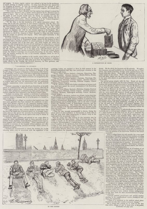 Étudiants en médecine au travail - Charles Paul Renouard