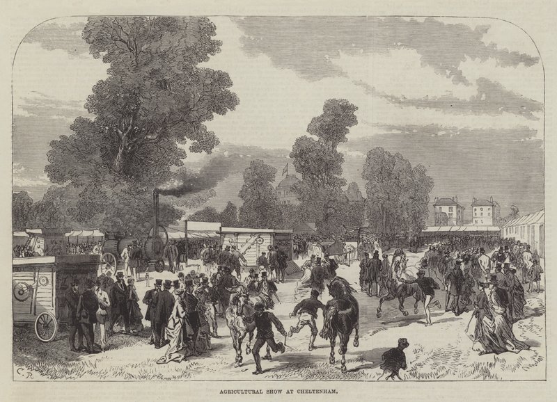 Salon agricole à Cheltenham - Sir John Charles Robinson