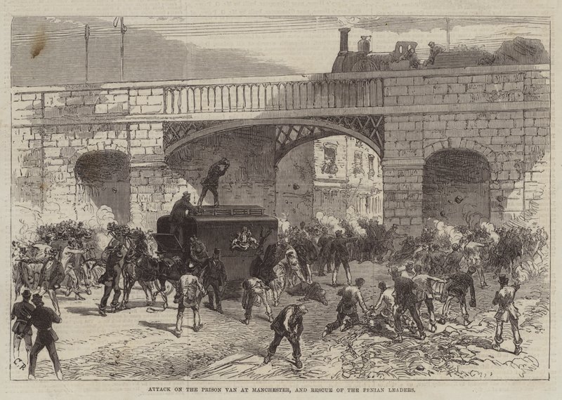 Attaque du fourgon pénitentiaire à Manchester et sauvetage des chefs fenians - Sir John Charles Robinson