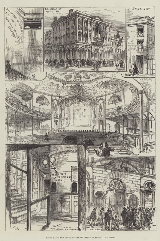 Panique fatale et écrasement au Colosseum Music-Hall, Liverpool - Sir John Charles Robinson