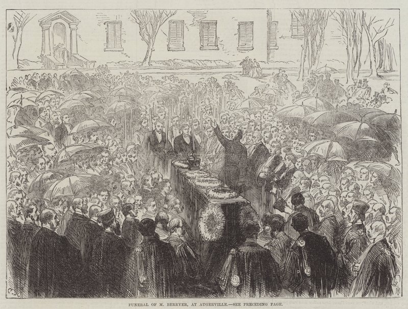 Funérailles de M. Berryer, à Augerville - Sir John Charles Robinson