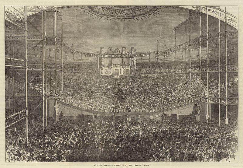 Festival national de tempérance au Crystal Palace - Sir John Charles Robinson