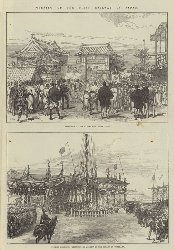 Ouverture du premier chemin de fer au Japon - Sir John Charles Robinson