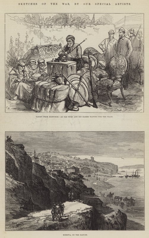 Croquis de la guerre - Sir John Charles Robinson