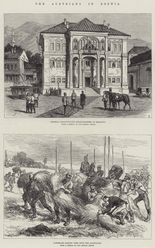 Les Autrichiens en Bosnie - Sir John Charles Robinson
