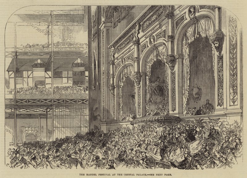 Le Festival de Haendel au Crystal Palace - Sir John Charles Robinson