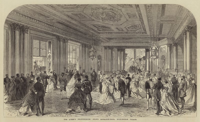 Le salon de dessin de la reine, Grand Hall d