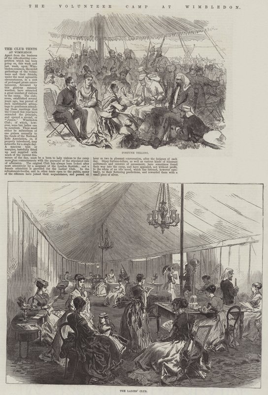 Le Camp des Volontaires à Wimbledon - Sir John Charles Robinson